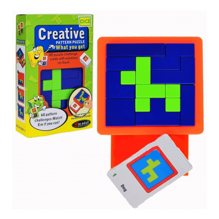 Creative Pattern Puzzle Square by Square