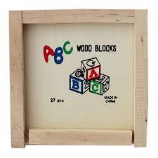 ABC 27pcs Wood Blocks