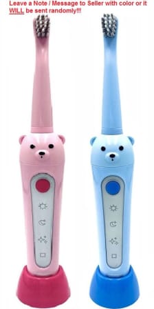 KIDS ELECTRIC TOOTHBRUSH - PINK