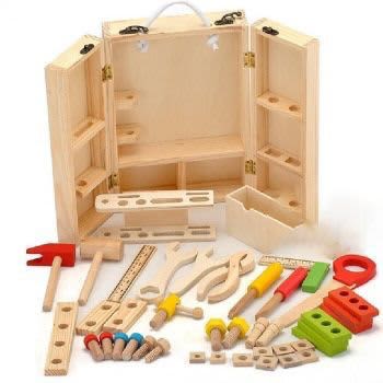 Kiddies Wooden Tool Box