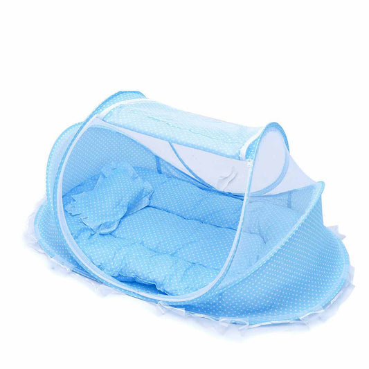 Portable Folding Infant Newborn Baby Anti-Mosquito Cradle Bed Tent