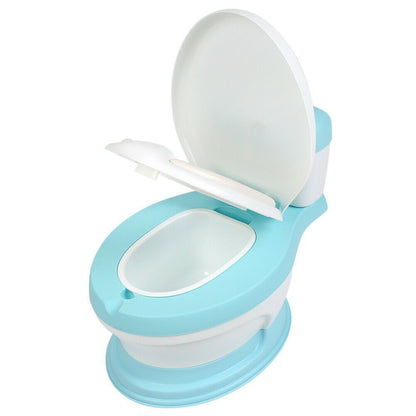 Baby Training Toilet Potty Trainer Chair -Blue