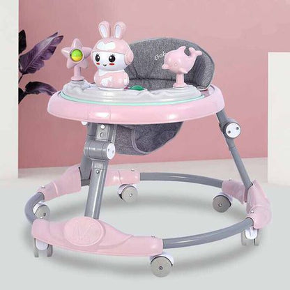 Atttw-Baby Walker Balance Car Multi-functional Foldable Anti-O-Legs
