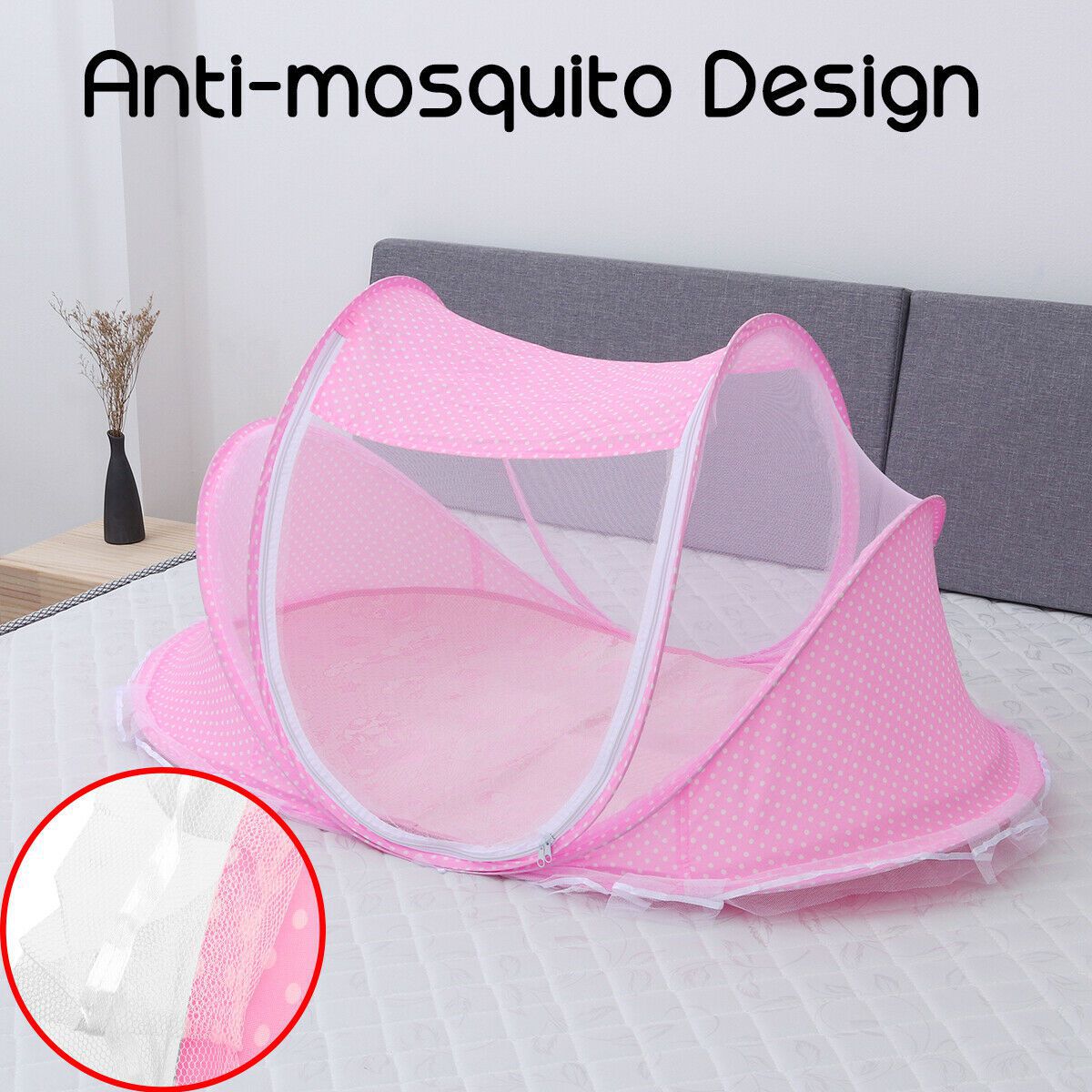 Portable Folding Infant & Baby Cradle Bed Tent