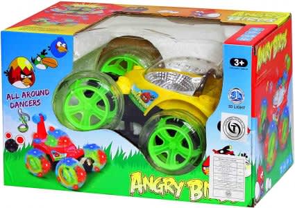 Angry Birds 360 Degree Rotating Car Toy with Remote Control