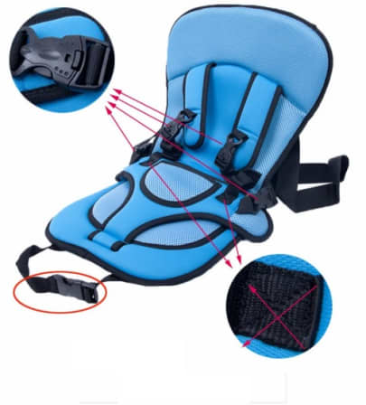 MULTI-FUNCTIONAL CAR CUSHION KIDS SAFETY CAR TRAVEL SEAT