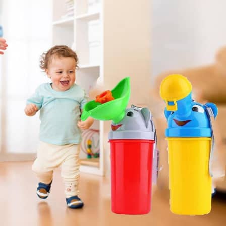 Travel Baby Urinal for Boys and Girls - Girl