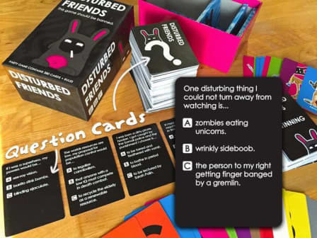 Disturbed Friends Adult Card Game