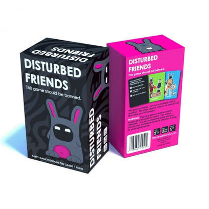 Disturbed Friends Adult Card Game