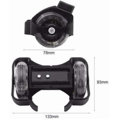 Flashing Roller Skates - Orange