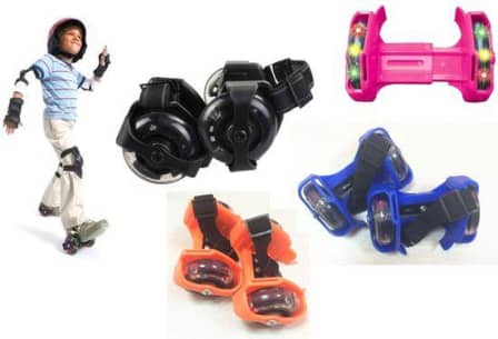 Flashing Roller Skates - Orange