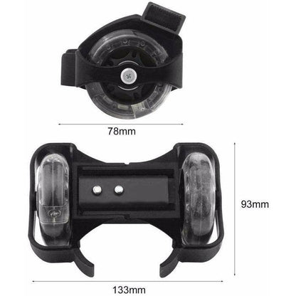 Flashing Roller Skates - Green