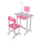 Kids Learning Study Table Desk and Chair Set with LAMP   - Adjustable