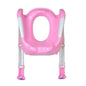 Teddy Toilet Ladder, Potty Trainer for Boys & Girls - Pink