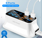 8 Ports Quick Charge 3.0 Led Display USB Charger