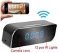 HD Wi-Fi Clock Camera
