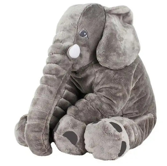 Elephant Pillow - Light Grey
